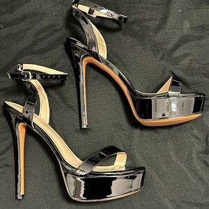 Black Patent Leather Pumps